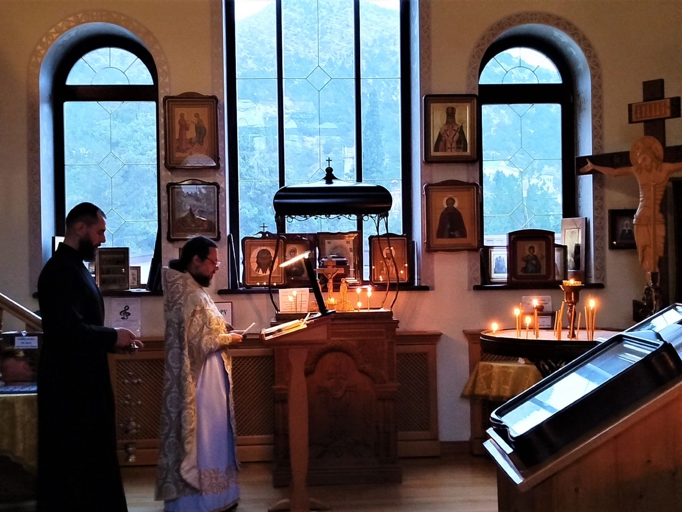 Неделя 23-я по Пятидесятнице. В воскресный день, в храме состоялась Божественная Литургия.