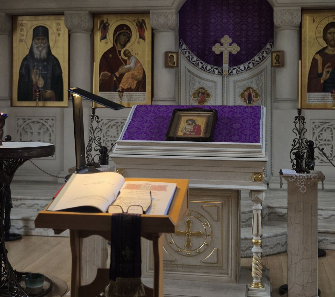 Чтение Великого канона Андрея Критского в нашем храме