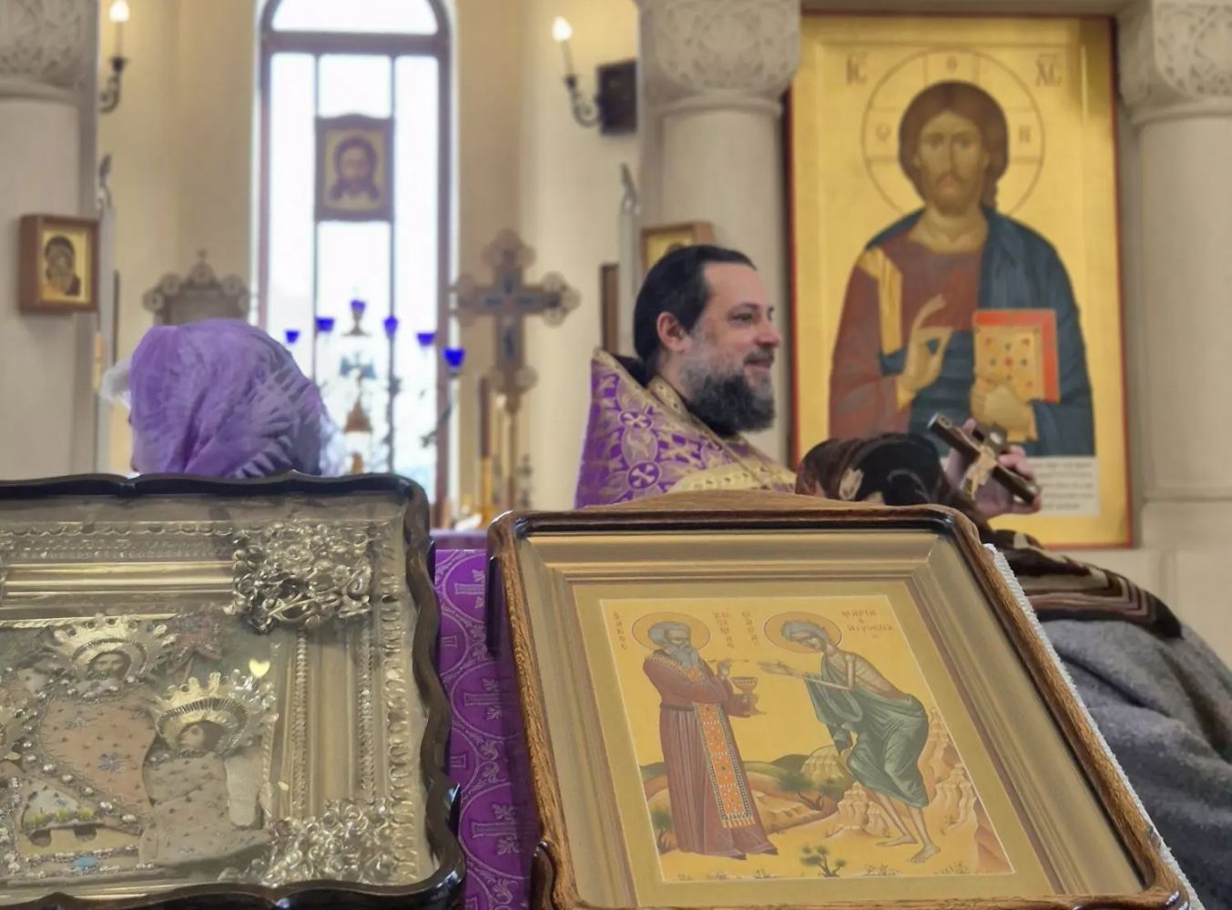 Неделя 5-я Великого Поста. День Памяти Преподобной Марии Египетской. Литуригия в нашем храме!